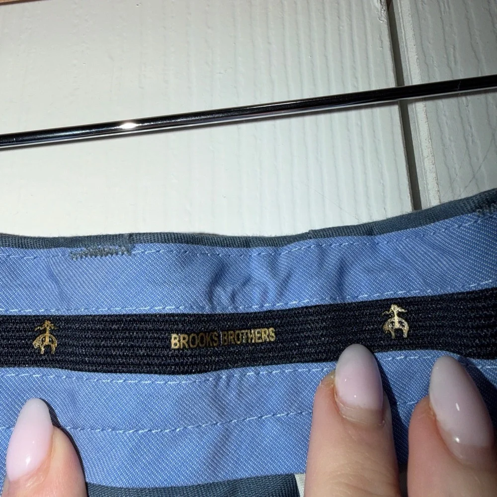 NWT BROOKS‎ BROTHERS CHINO PANTS BLUE 30x32